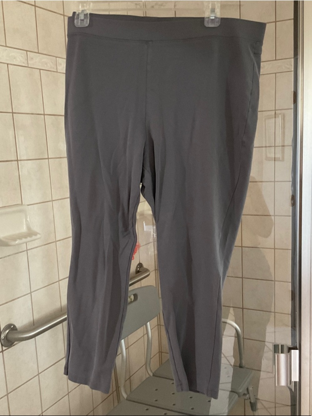 Women with Control Dark Gray High-Rise Leggings